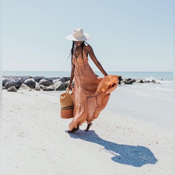 L*SPACE REVOLVE NWT SUNRISE ESCAPE MAXI DRESS - Picture 4 of 13